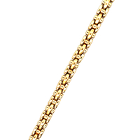 10kt Yellow Gold 7" 6.5mm Link Bracelet