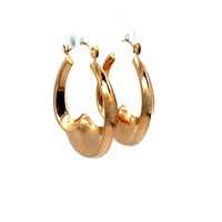 14kt Yellow Gold Hoop Earrings