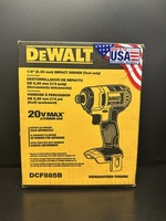 DEWALT DCF885B 20V Max 1/4 in. Impact Driver - Black/Yellow (Tool Only)