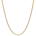 14kt Yellow Gold 17" 1.25mm Rope Chain 