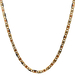  14kt Tri-Color 20" 2.5mm Valentino Link Chain