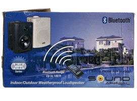 Sound Appeal Bluetooth Indoor/Outdoor Weatherproof Loudspeaker