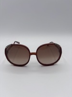 Chloe Gradient Oversized Sunglasses