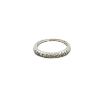 14kt White Gold .30ct tw Diamond Band Ring