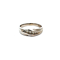 14kt White Gold .20cttw Diamond Band Ring