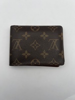 Louis Vuitton Monogram Canvas Leather Multiple Bifold Wallet
