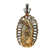 10kt Yellow Gold CZ Virgin Mary Pendant