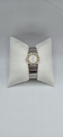 Omega Constellation Ladies' Two-Tone Quartz Watch – White Dial Elegant Omega Co