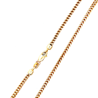 14kt Yellow Gold 24" 2.5mm Box Link Chain