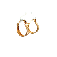 14kt Yellow Gold Hoop Earrings