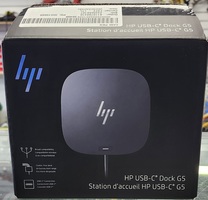 HP USB-C G5 Dock in Box