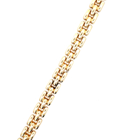 14kt Yellow Gold 7" 9.25mm Fancy Link Bracelet  