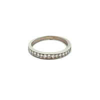 14kt White Gold .35ct tw Diamond Band