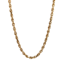 14kt Yellow Gold 19" 3.75mm Rope Chain