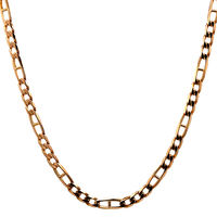 14kt Yellow Gold 20" 4mm Figaro Link Chain