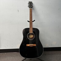 Mitchell D120BK Black Dreadnought Acoustic Guitar