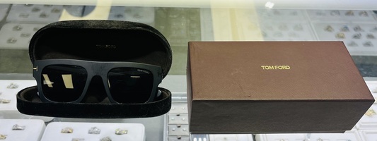 Tom Ford Fausto Black Sunglasses TF711-N 02A 53 20 145 3