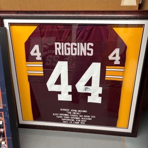 John Riggins Autographed Jersey