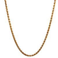 18kt Yellow Gold 18" 2.5mm Link Chain