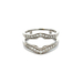 14kt White Gold .20ct tw Diamond Wedding Jacket