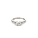 14kt White Gold 1.00ct Lab Diamond (.20ct tw Diamond Mounting) Size 7 