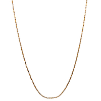 14kt Yellow Gold 18" 1.25mm Bead Chain