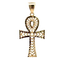 10kt Yellow Gold Cross Pendant