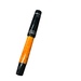 Delta Dolcevita Orange & Black with Sterling Silver Trim Fountain Pen 