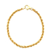 14kt Yellow Gold 7.5" 4mm Rope Bracelet