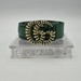 Gucci GG Marmont Azalea Quilted Calfskin Belt in Green Size 90/36