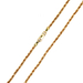 10kt Yellow Gold 20" 3.25mm Hollow Rope  Chain 