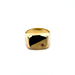 10kt Yellow Gold Diamond & Onyx Ring