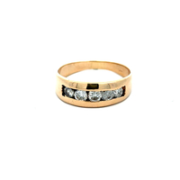 14kt Yellow Gold .75ct tw Diamond Band Ring