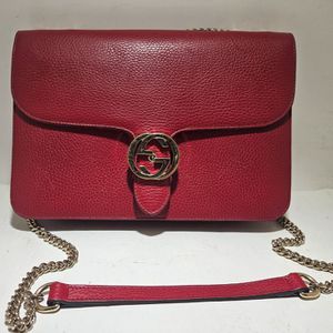 Gucci Interlocking Medium Chain Shoulder Bag 510303