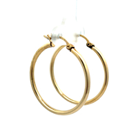10kt Yellow Gold Hoop Earrings