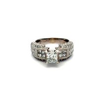 18kt White Gold .75ct tw Diamond Engagement