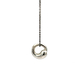 Tiffany & Co. Elsa Peretti Eternal Circle Pendant With Silver Chain