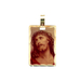 14kt Yellow Gold Jesus Pendant 