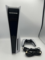 Sony PlayStation 5 Disc Edition PS5 White Console Gaming System CFI-1015A