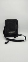 Burberry Black Crossbody Sling Bag with Logo Strap