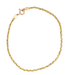 14kt Yellow Gold 7" 2mm Bracelet 