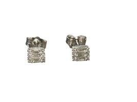 14kt White Gold .25ct tw Diamond Stud Earrings