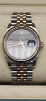 Rolex Datejust 36mm Two Tone Jubilee Dark Rhodiuim Dial 126231 With Box & Papers