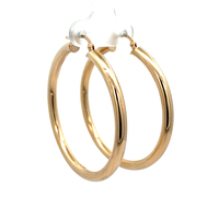 14kt Yellow Gold Hoop Earrings