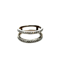 14kt White Gold .30ct tw Diamond Wedding Jacket