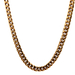 10kt Yellow Gold 22" 6.25mm Semi Hollow Cuban Link Chain 
