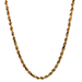 10kt Yellow Gold 24" 2.75mm Hollow Rope Chain 