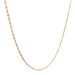 14kt Tri-Color 20" 2mm Valentino Link Chain