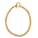 14kt Yellow Gold 7" 4mm Fancy Link Bracelet