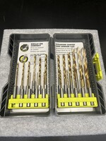 Ryobi drill bit kit 22 piece set titanium twist ar2042